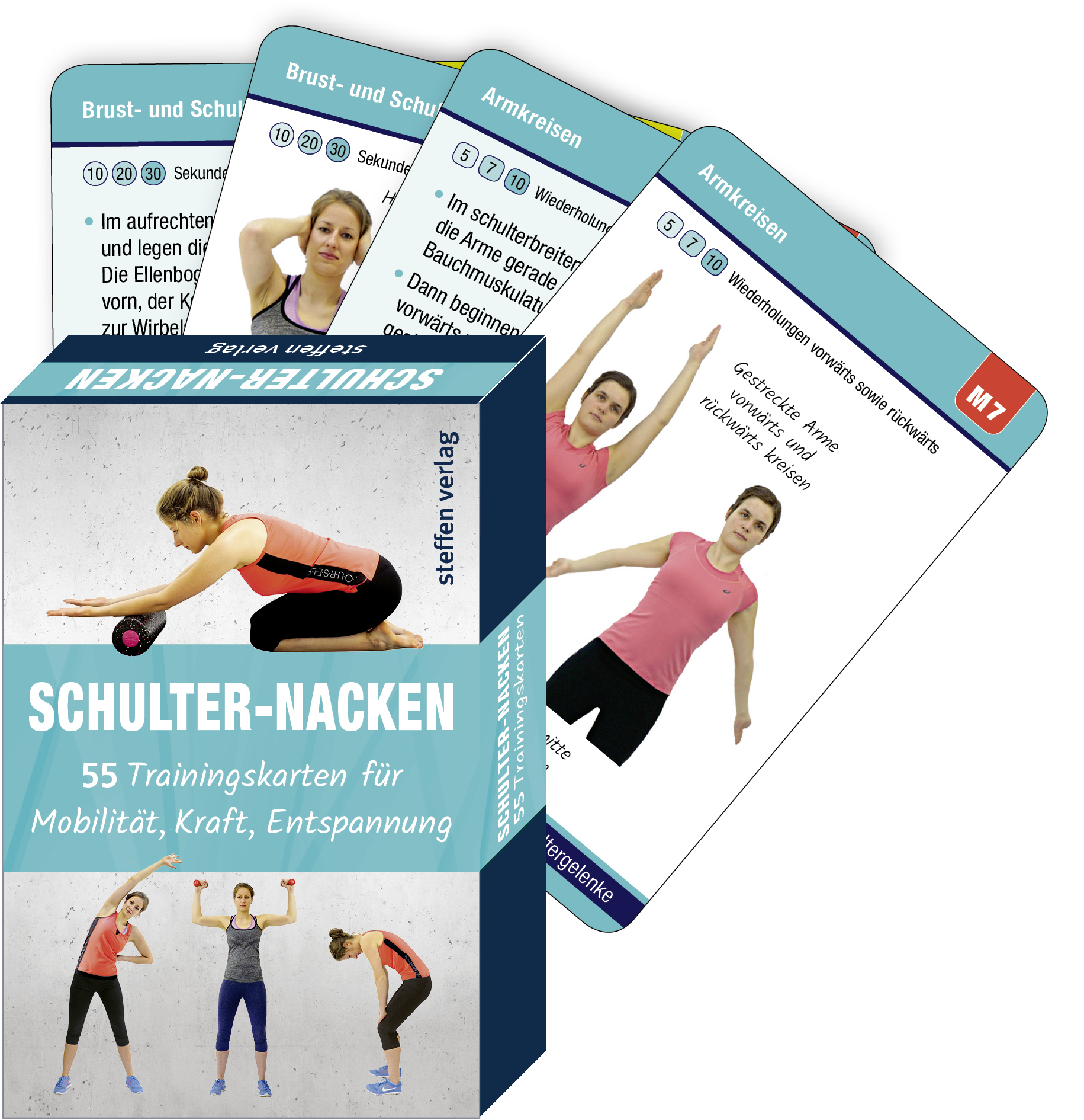 Trainingskarten Schulter Nacken Bestseller Bucher Trainingskarten Steffen Verlag